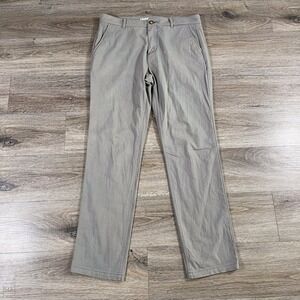 Mugsy  Men's Pants Damens Classic Chino Straight Leg Size 34x32 Gray